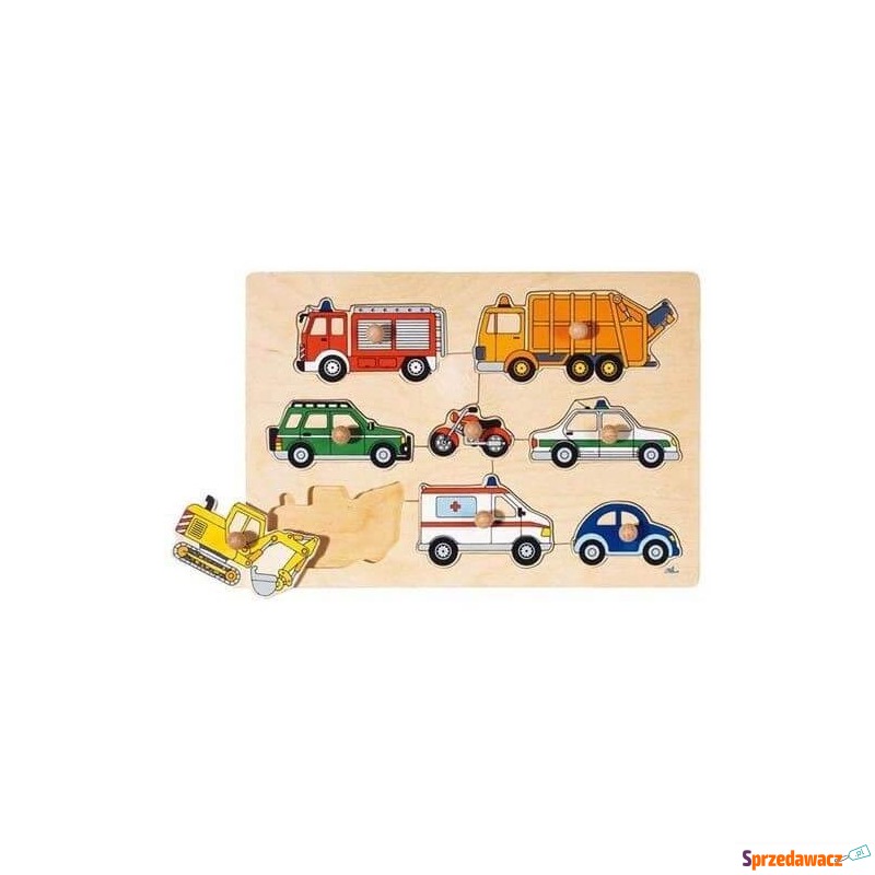 Puzzle środki transportu z drewna...