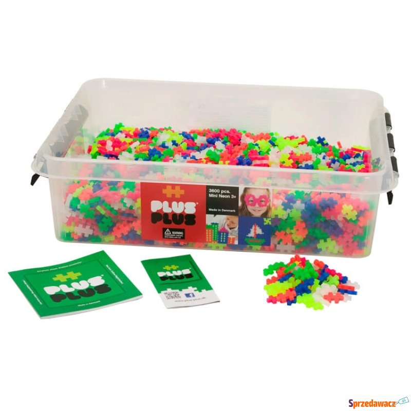 Plus-Plus, Mini Neon - 3600 szt...