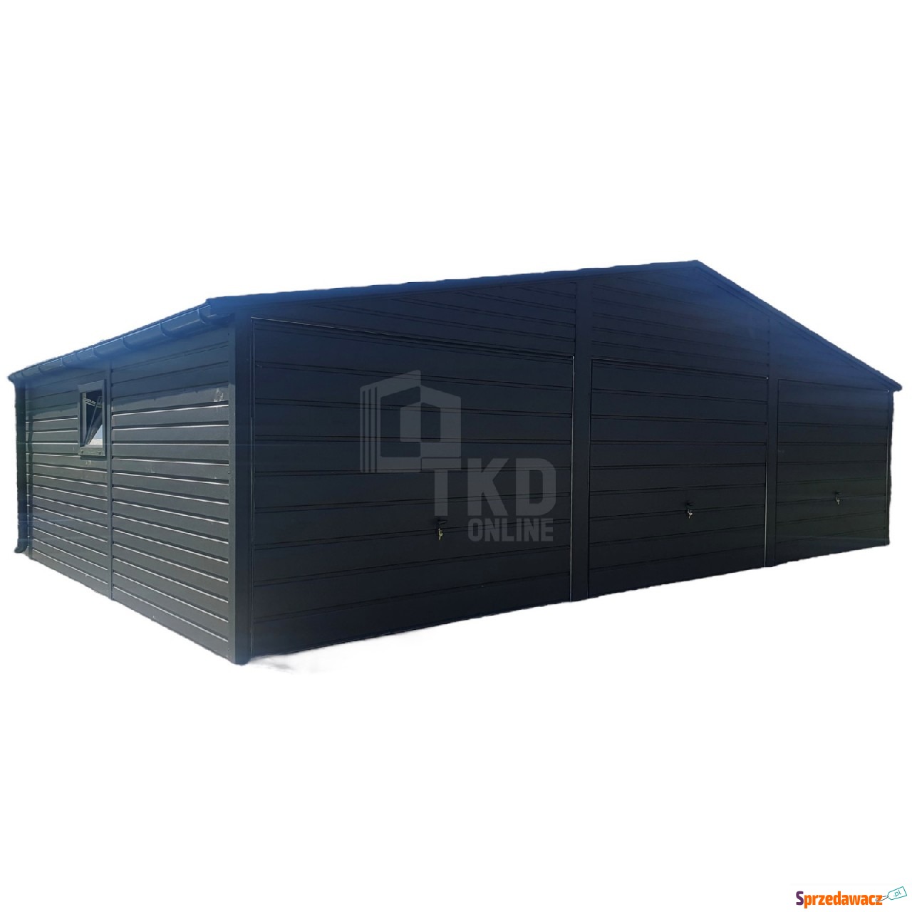 Garaż Blaszany 9x6 - 3x Brama -...