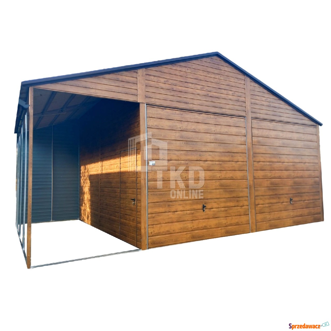 Garaż Blaszany 6x5 + wiata - 2x...