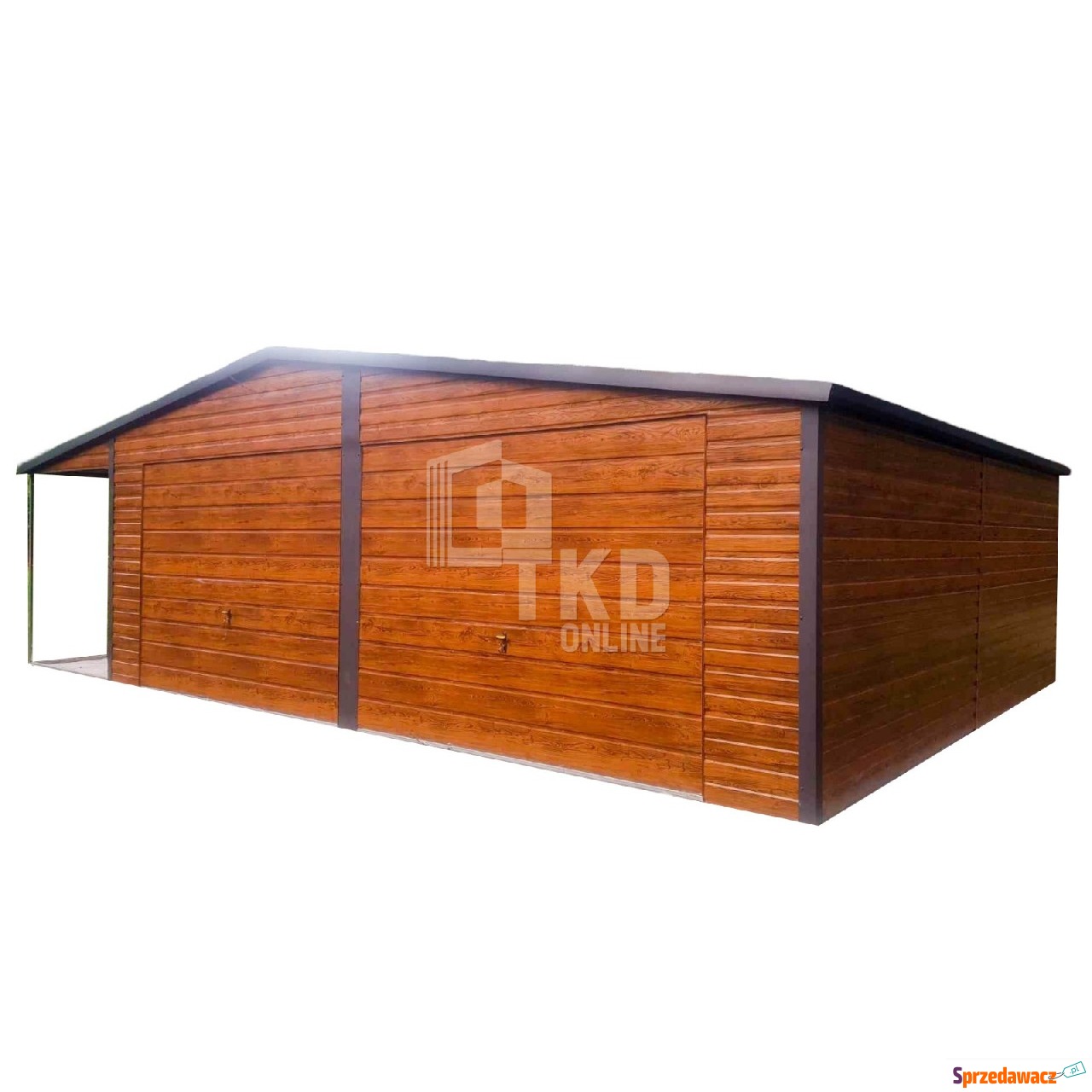 Garaż Blaszany 7,5x5 + wiata 2x5...