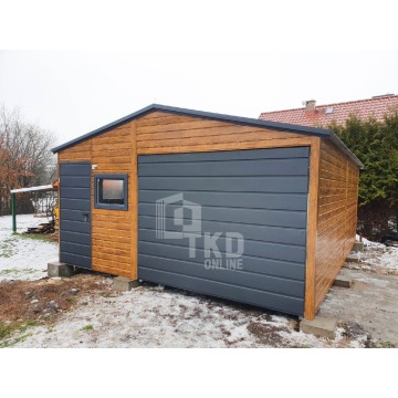 Garaż Blaszany 5x6 Brama - 3x okno PCV  drzwi... - Garaże i wiaty - Kalisz - zdjęcie 2