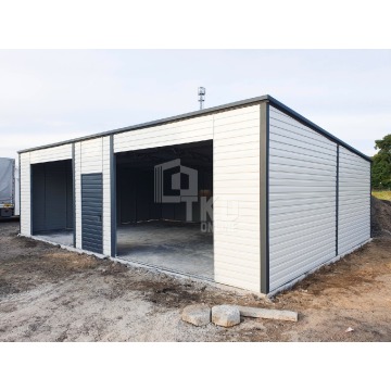Garaż Blaszany 9,5x6 - 2x otwór pod bramę - d... - Garaże i wiaty - Otwock - zdjęcie 3