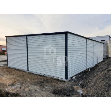 Garaż Blaszany 9,5x6 - 2x otwór pod bramę - d... - Garaże i wiaty - Otwock - zdjęcie 10