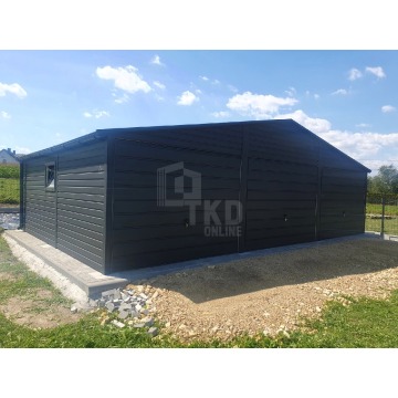 Garaż Blaszany 9x6 - 3x Brama - 2x okno - rynny... - Garaże i wiaty - Mrągowo - zdjęcie 11