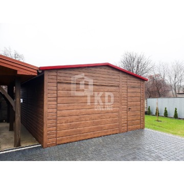 Garaż Blaszany 4,5x5 Brama - drzwi - drewnopo... - Garaże i wiaty - Radom - zdjęcie 4