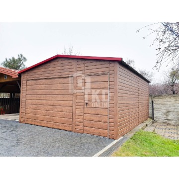 Garaż Blaszany 4,5x5 Brama - drzwi - drewnopo... - Garaże i wiaty - Radom - zdjęcie 2