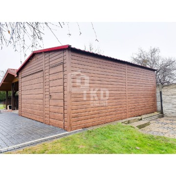Garaż Blaszany 4,5x5 Brama - drzwi - drewnopo... - Garaże i wiaty - Radom - zdjęcie 3