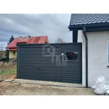 Garaż Blaszany 4x7 - Brama - 2x okno - Antracyt... - Garaże i wiaty - Opole - zdjęcie 3
