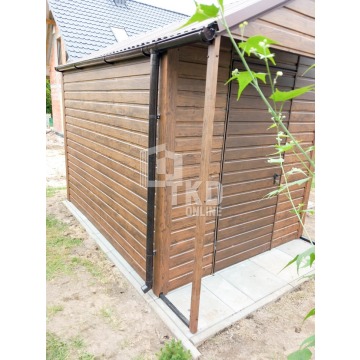 Domek Ogrodowy - Schowek - 2x3 + wiata 2x2 - drzwi... - Garaże i wiaty - Malbork - zdjęcie 9