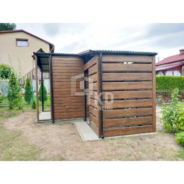 Domek Ogrodowy - Schowek - 2x3 + wiata 2x2 - drzwi... - Garaże i wiaty - Malbork - zdjęcie 4