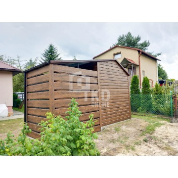 Domek Ogrodowy - Schowek - 2x3 + wiata 2x2 - drzwi... - Garaże i wiaty - Malbork - zdjęcie 5