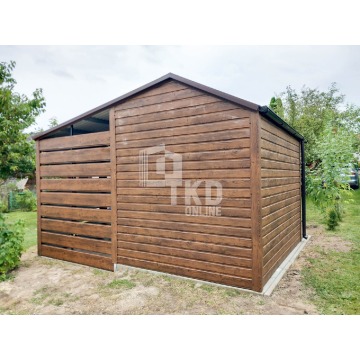 Domek Ogrodowy - Schowek - 2x3 + wiata 2x2 - drzwi... - Garaże i wiaty - Malbork - zdjęcie 7