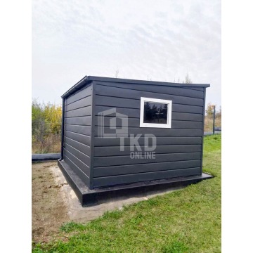 Schowek- Domek ogrodowy 3m x 3m - spad w tył -... - Altany, domki, namioty - Leszno - zdjęcie 5