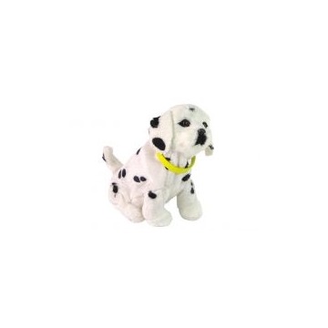  Pies interaktywny pluszowy Dalmatyńczyk Leantoys
