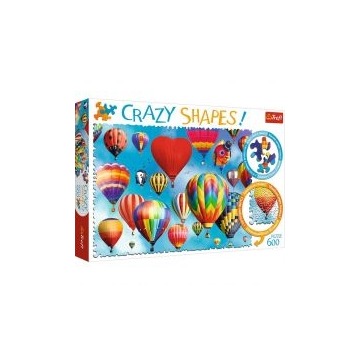  Puzzle 600 el. Crazy Shapes. Kolorowe balony Trefl