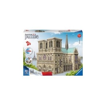  Puzzle 3D 324 el. Katedra Notre Dame Ravensburger