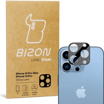 Szkło na aparat Bizon Glass Lens dla iPhone 14 Pro / 14 Pro Max, 2 sztuki