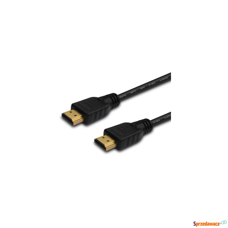 Kabel HDMI CL-01 SAVIO 1,5m Czarny - Pozostały sprzęt audio - Warszawa