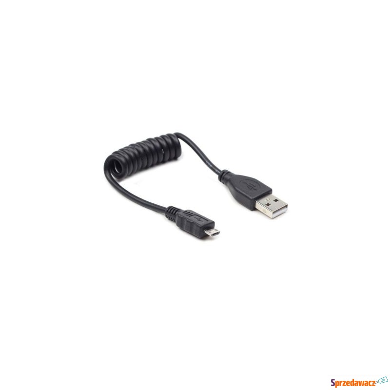 Kabel Gembird ( micro USB - USB M-M 0.6m czarny... - Okablowanie - Łódź
