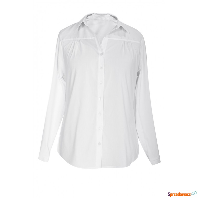 Biała koszula plus size - MURIEL - Bluzki, koszule - Gdynia