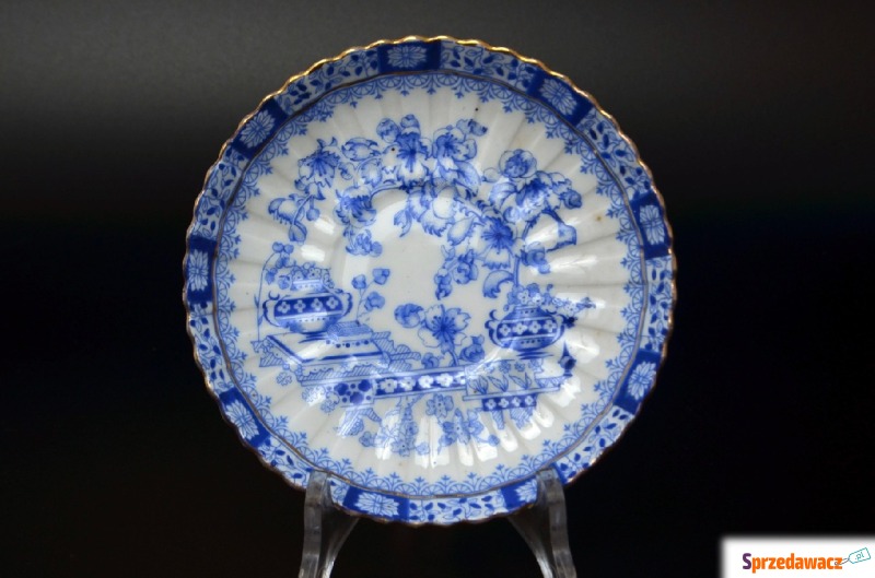 ## Podstawek - China Blau - Moschendorf ## - Porcelana, ceramika - Legnica