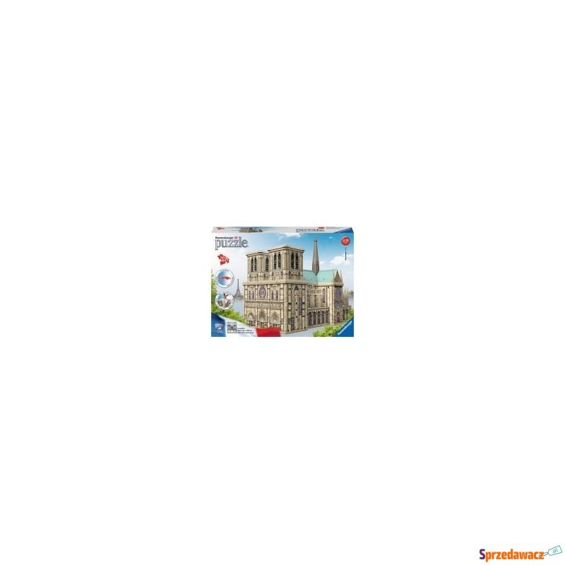  Puzzle 3D 324 el. Katedra Notre Dame Ravensburger - Puzzle - Zgierz