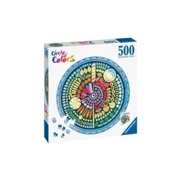 Puzzle 500 el. Paleta kolorów: cukierki Ravensburger