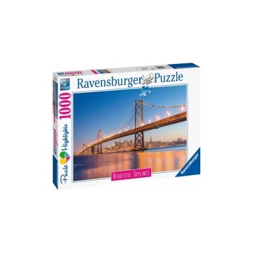  Puzzle 1000 el. San Francisco Most Ravensburger