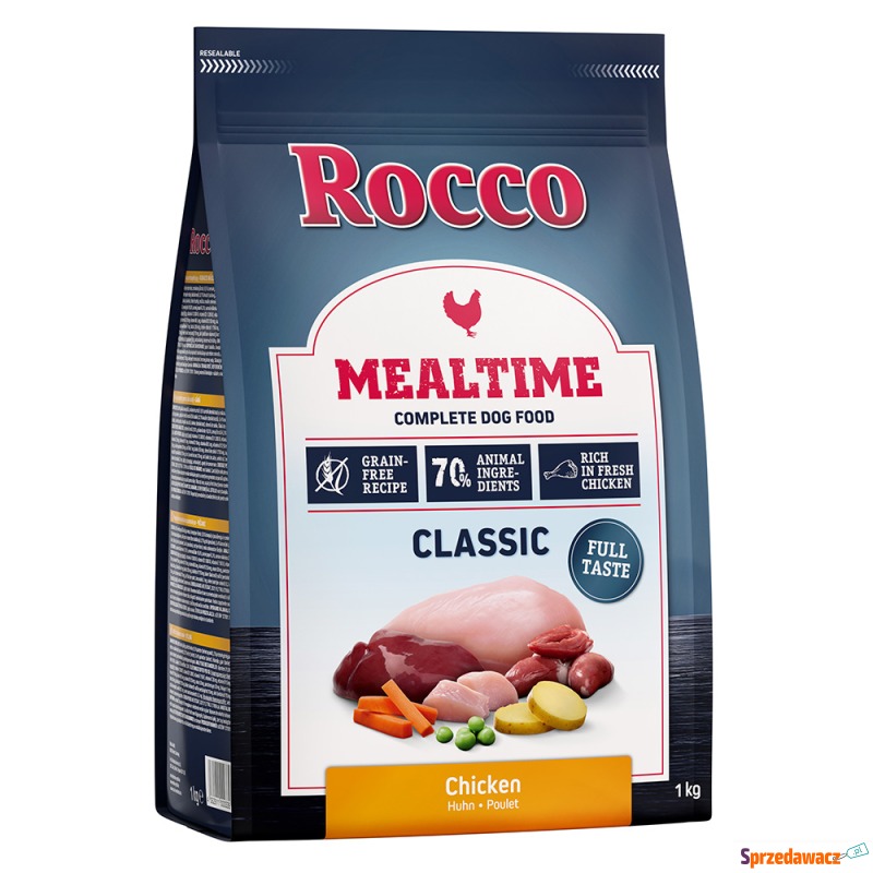 Rocco Mealtime, kurczak - 1 kg - Karmy dla psów - Legnica