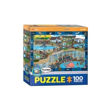 Puzzle 100 el. EG-Crazy Aquarium 6100-0543 Eurographics