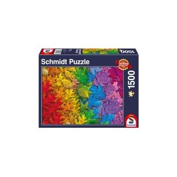  Puzzle 1500 el. Kolorowe liście Schmidt