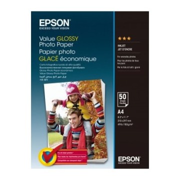 Epson Value Glossy Photo Paper A4 50 Kartek