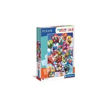  Puzzle maxi 24 el. Supercolor. Pixar Party Clementoni