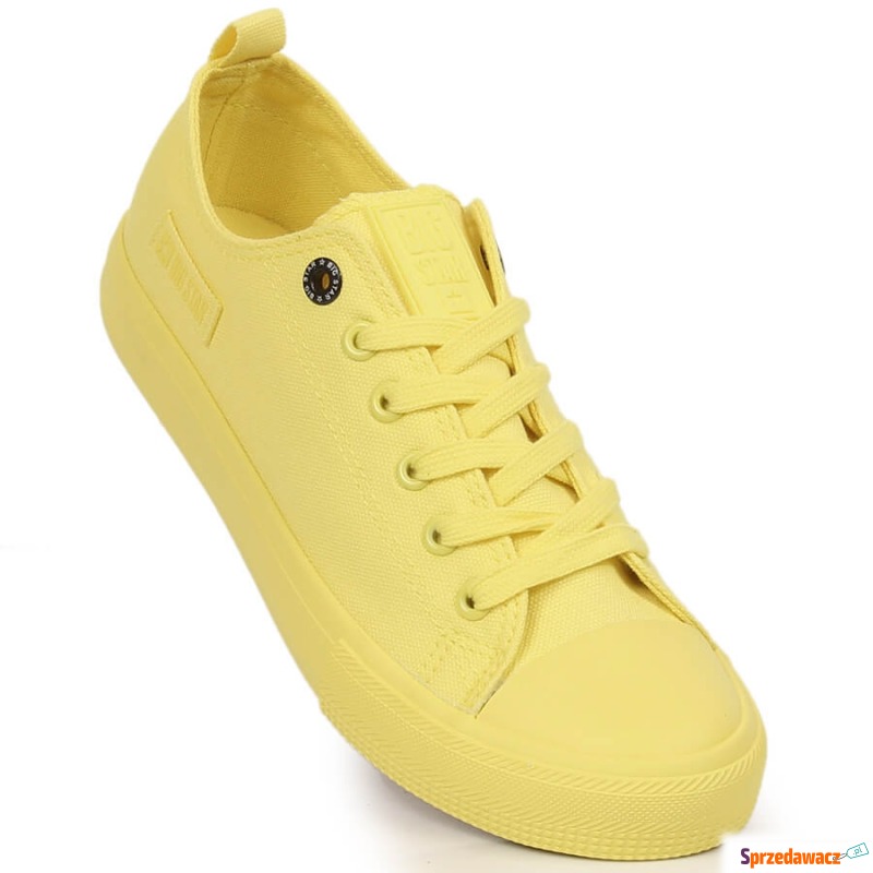 Trampki damskie żółte Big Star LL274026 - Pozostałe buty damskie - Częstochowa