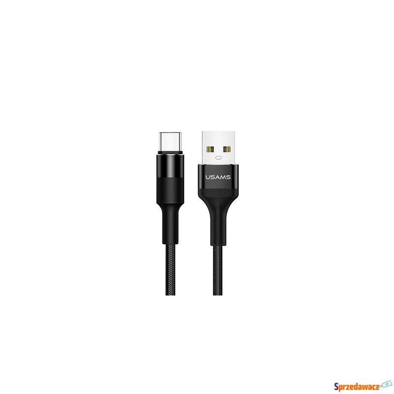 Kabel USB-C USAMS U5 czarny - Okablowanie - Bydgoszcz