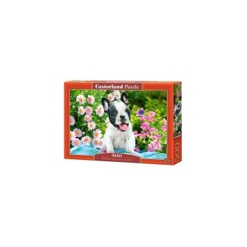  Puzzle 500 el. French Bulldog Puppy Castorland