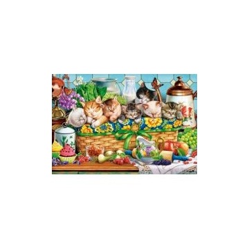  Puzzle 1000 el. Napping Kittens Castorland