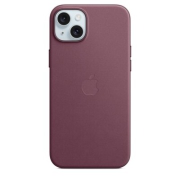 Etui Apple FineWoven z MagSafe do iPhone’a 15 Plus rubinowa morwa