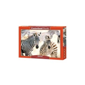  Puzzle 1000 el. Young Zebras Castorland