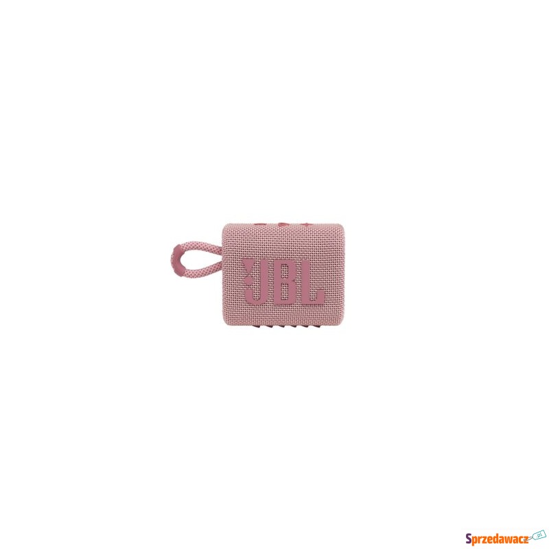 Głośnik bezprzewodowy JBL GO 3 Pink - Przenośne Głośniki B... - Chełm