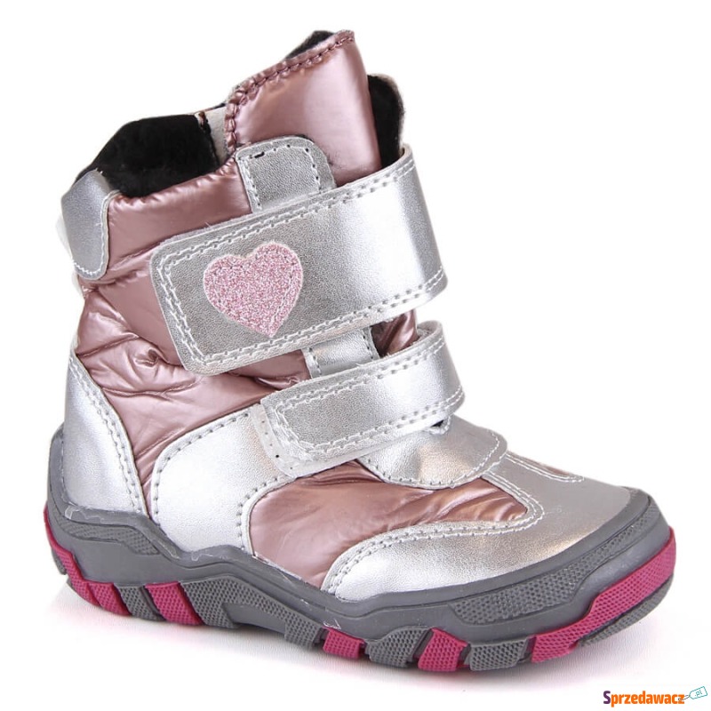 Botki buty dziewczęce na rzepy...