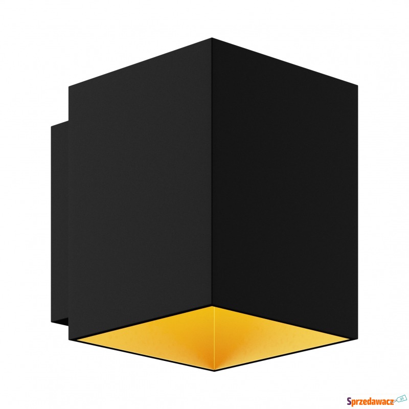 Kinkiet SOLA WL SQUARE BLACK-GOLD...