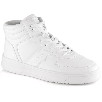 Buty sportowe męskie sneakersy za kostkę białe Big Star KK174134