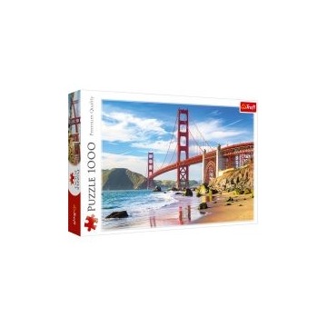  Puzzle 1000 el. Most Golden Gate, San Francisco, USA Trefl