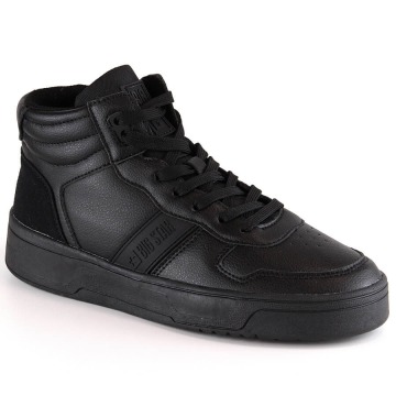 Buty sportowe sneakersy za kostkę czarne Big Star KK274262