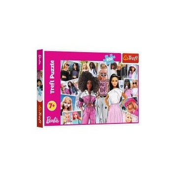  Puzzle 200 el. W świecie Barbie/Mattel Barbie Trefl