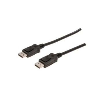 ASSMANN Kabel połączeniowy DisplayPort 1.1a z zatrzaskami Typ DP/DP M/M czarny 5m