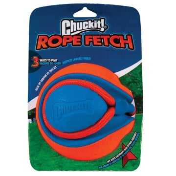 Chuckit! Rope Fetch piłka dla psa - L, śr. 14 cm