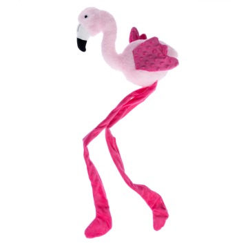 TIAKI zabawka dla psa Lisa long-legs Flamingo - Dł. x szer.: 88 x 18 cm